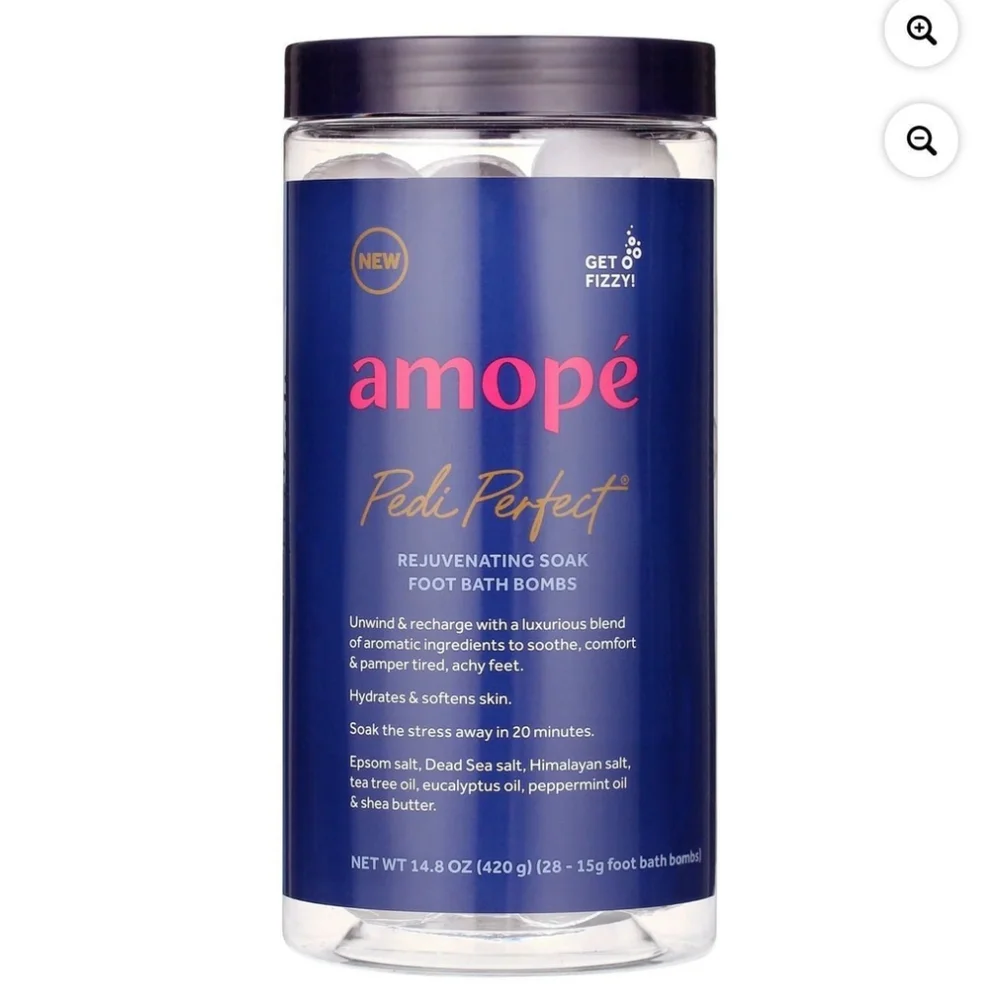 Amope FOOT DETOX -28 Soaks/Rejuvenate/Detox Remade Balls.
